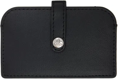 Vivienne Westwood Black Accordion Card Holder
