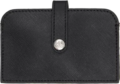 Vivienne Westwood Black Accordion Card Holder