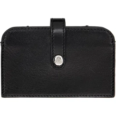 Vivienne Westwood Black Accordion Card Holder In Pattern