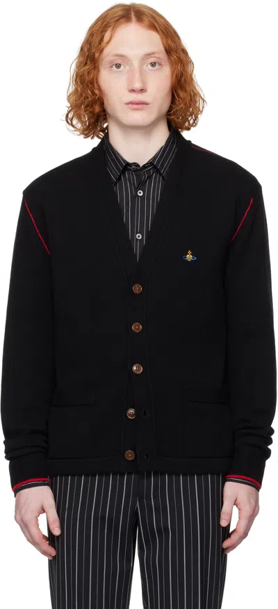 VIVIENNE WESTWOOD BLACK ALEX CARDIGAN