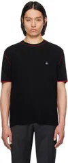 Vivienne Westwood "alex" T-shirt Contrast Trim In Ss25-n401