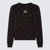Vivienne Westwood Oversize Crew Neck Sweatshirt With Graphic Print In Black