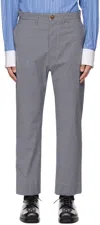 Vivienne Westwood Black & White Cruise Trousers In Ss24-p204