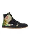 Vivienne Westwood Black Animal Gym High Top Sneakers