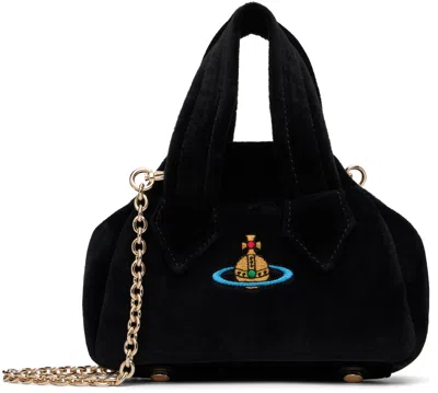 Vivienne Westwood Black Archie Mini Bag