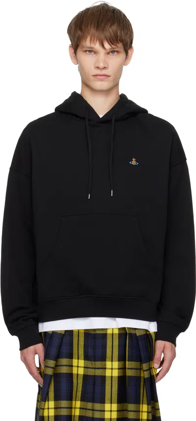 VIVIENNE WESTWOOD BLACK ASHTON HOODIE