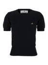Vivienne Westwood Classic Orb T-shirt In Black