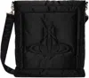 Vivienne Westwood Black Beatrice Square Crossbody Bag In Aw24-n401