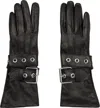 Vivienne Westwood Black Belt Buckle Gloves In Black