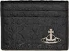 Vivienne Westwood Man Card Holder Nappa Leather Black One Size Men In Black