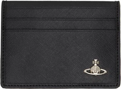 Vivienne Westwood Black Bifold Man Card Holder