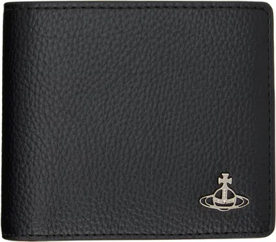 Vivienne Westwood Black Billfold Wallet