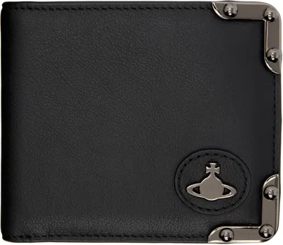 Vivienne Westwood Black Billfold Wallet
