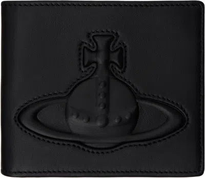 Vivienne Westwood Black Billfold Wallet