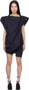 Vivienne Westwood Black Billow Vest In N401 Black