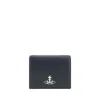 Vivienne Westwood Black Calf Leather Bos Taurus Wallet