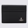 Vivienne Westwood Black Card Holder In Black