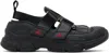 Vivienne Westwood Catch Stomper Sandal Veget Tanned Leather Black 7-41 Men In Ss25-n401