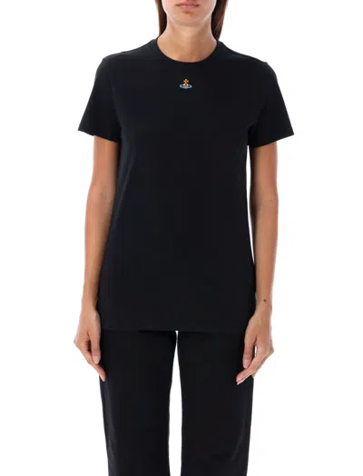 Vivienne Westwood Black Celestial Embroidered T-shirt