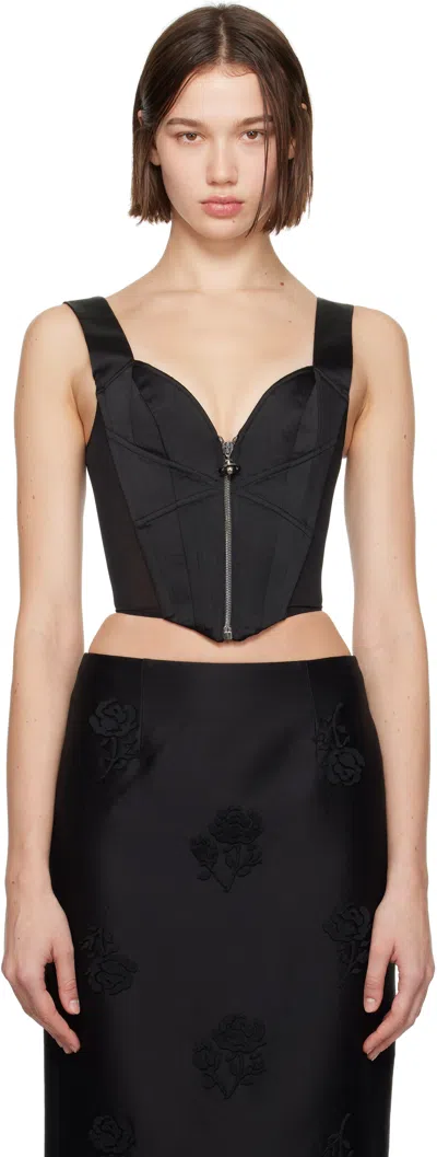 Vivienne Westwood Black Classic Corset In N401 Black