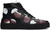 Vivienne Westwood Black Classic High Top Sneakers In O302 Dots