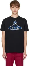 Vivienne Westwood Orb Print T-shirt In Black