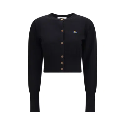 Vivienne Westwood Black Cotton Cardigan