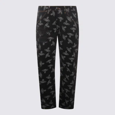 Vivienne Westwood Twisted Seam Jeans Cotton Black-orbs L Men