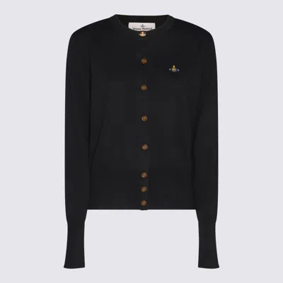VIVIENNE WESTWOOD VIVIENNE WESTWOOD BLACK COTTON KNITWEAR