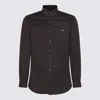 Vivienne Westwood Classic Long-sleeve Shirt With Embroidered Detail In Black