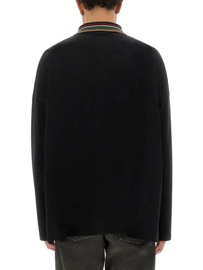 Vivienne Westwood Black Cotton Polo Shirts