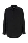 Vivienne Westwood Cotton Shirt With Chest Pocket And Long Sleeves In Flowersblack