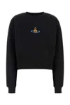 Vivienne Westwood Crew Neck Sweatshirt Ribbed Cuffs