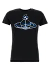Vivienne Westwood Orb Print T-shirt In Black