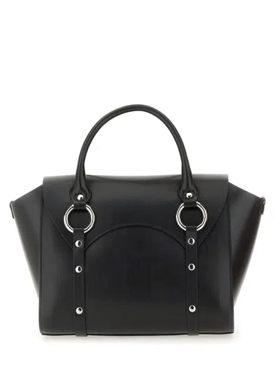 Vivienne Westwood Black Cow Leather Handbags