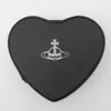 Vivienne Westwood Louise Heart-shaped Crossbody Bag In Black