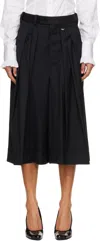 Vivienne Westwood Black Culottes Trousers In Black