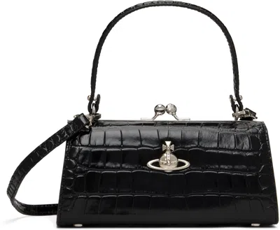 Vivienne Westwood Black Doll Xl Frame Bag