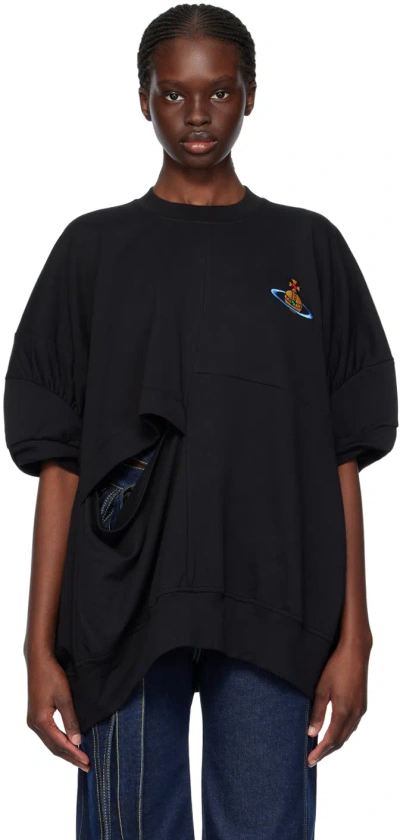 Vivienne Westwood Black Dolly Sweatshirt In N401 Black