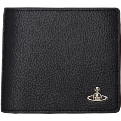 Vivienne Westwood Black Faux-leather Man Coin Pocket Wallet