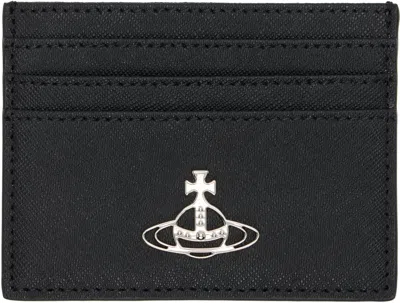 Vivienne Westwood Black Flat Card Holder