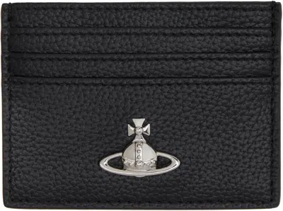 Vivienne Westwood Black Flat Card Holder