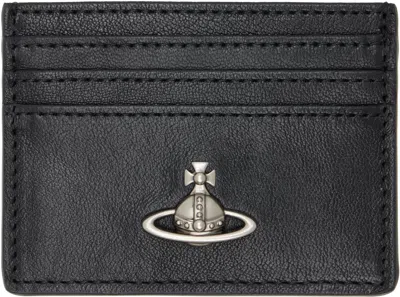 Vivienne Westwood Black Flat Card Holder