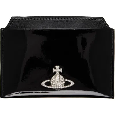 Vivienne Westwood Black Flat Card Holder