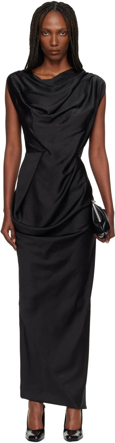 Vivienne Westwood Black Fond Maxi Dress