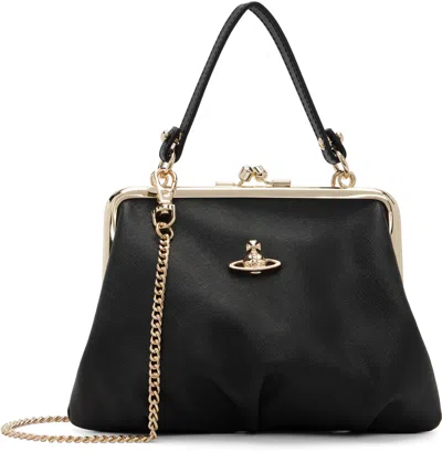 Vivienne Westwood Black Granny Frame Bag
