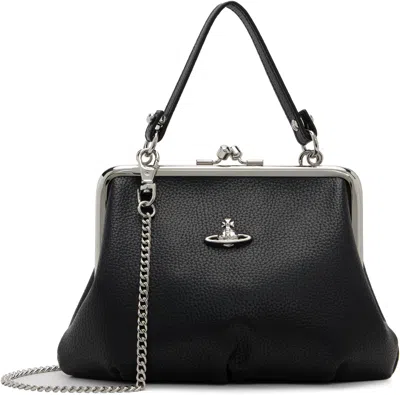 Vivienne Westwood Black Granny Frame Bag