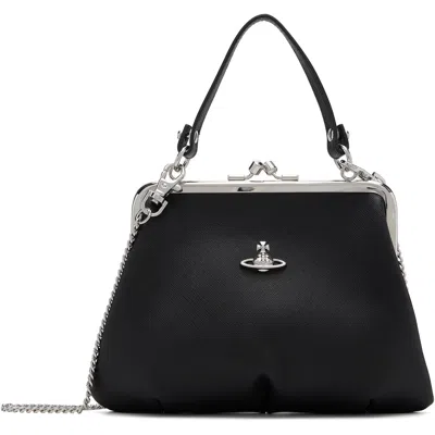 Vivienne Westwood Black Granny Frame Bag