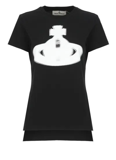 Vivienne Westwood Black Halftone Orb T-shirt