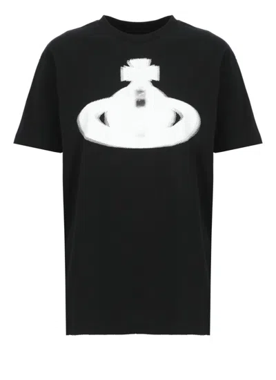 Vivienne Westwood Black Halftone Orb T-shirt